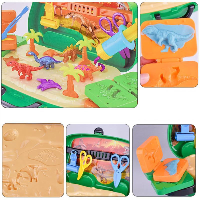 Dinosaur Play Dough Set Toys