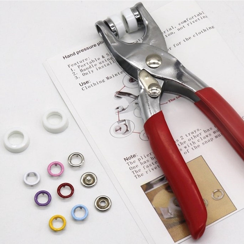 Snap Fasteners Kit Tool Set