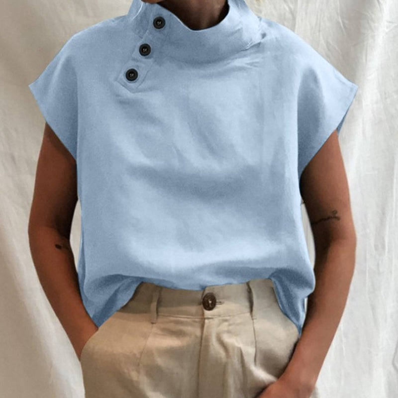 Solid Slim Fit Collar Shirt
