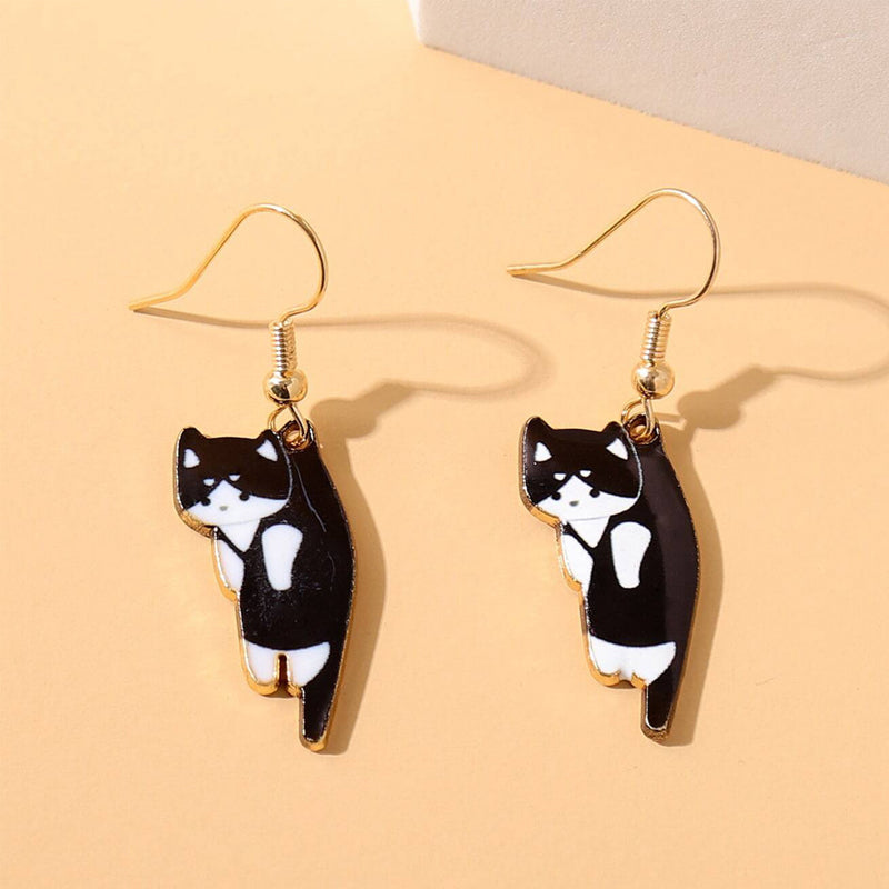 Cat Drop Earrings