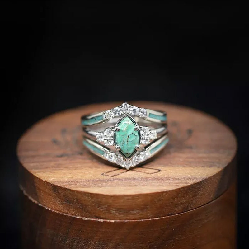Diamond Turquoise Ring