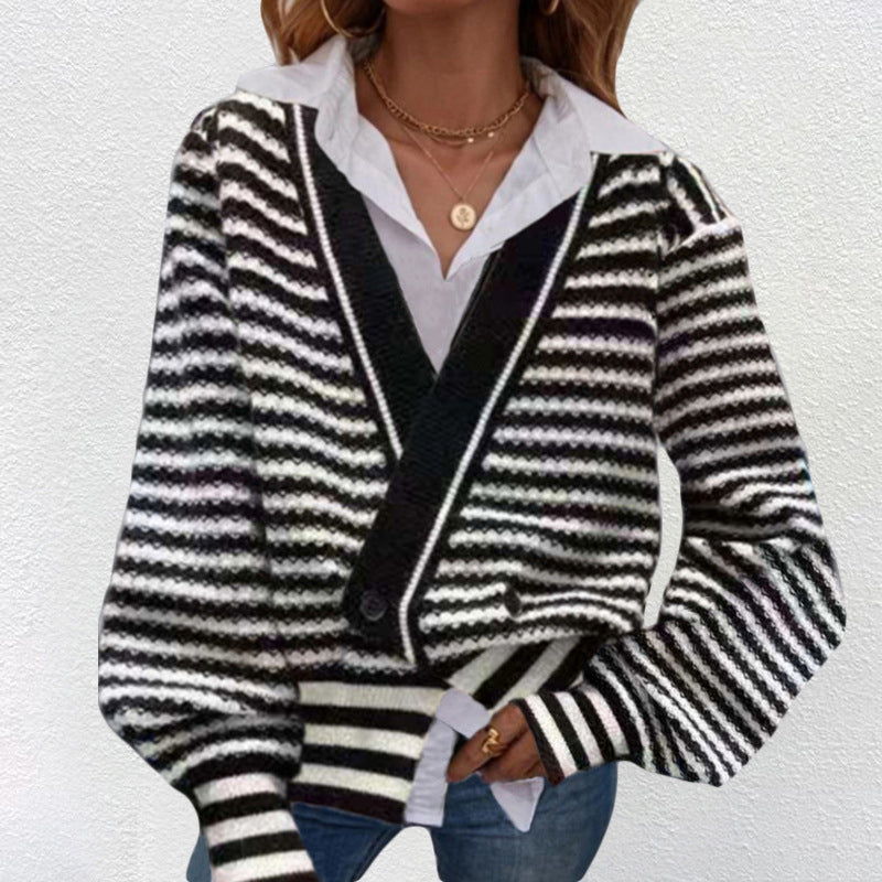 Women's Casual Knit Cardigan Sweater