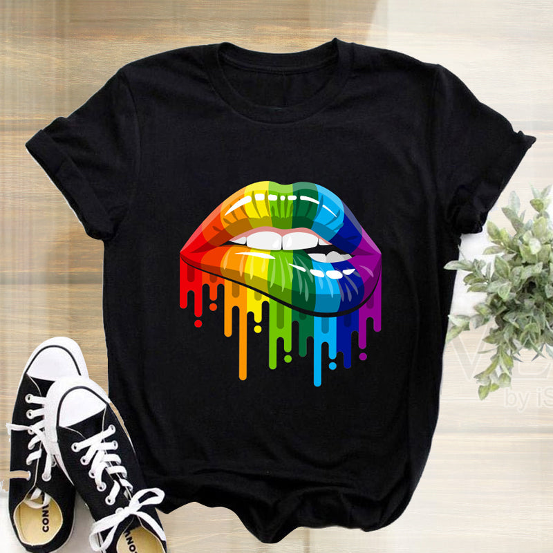 Lip Print T-Shirt