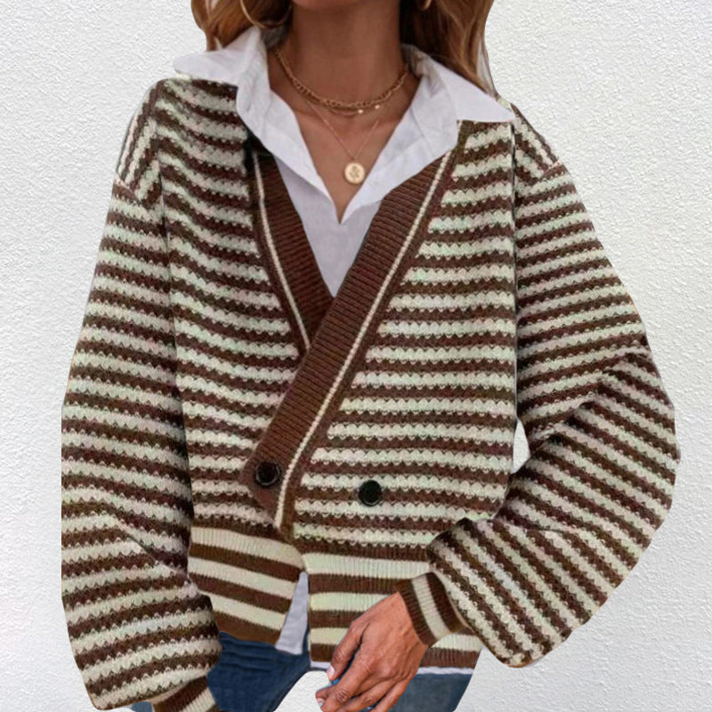 Women's Casual Knit Cardigan Sweater