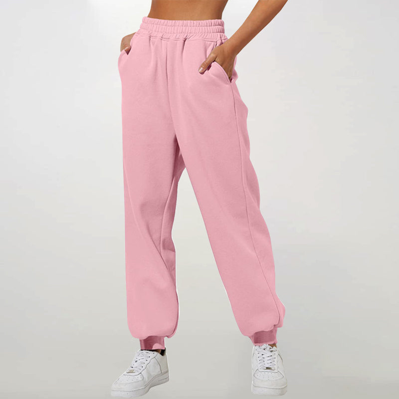 High Waist Loose Track Pants