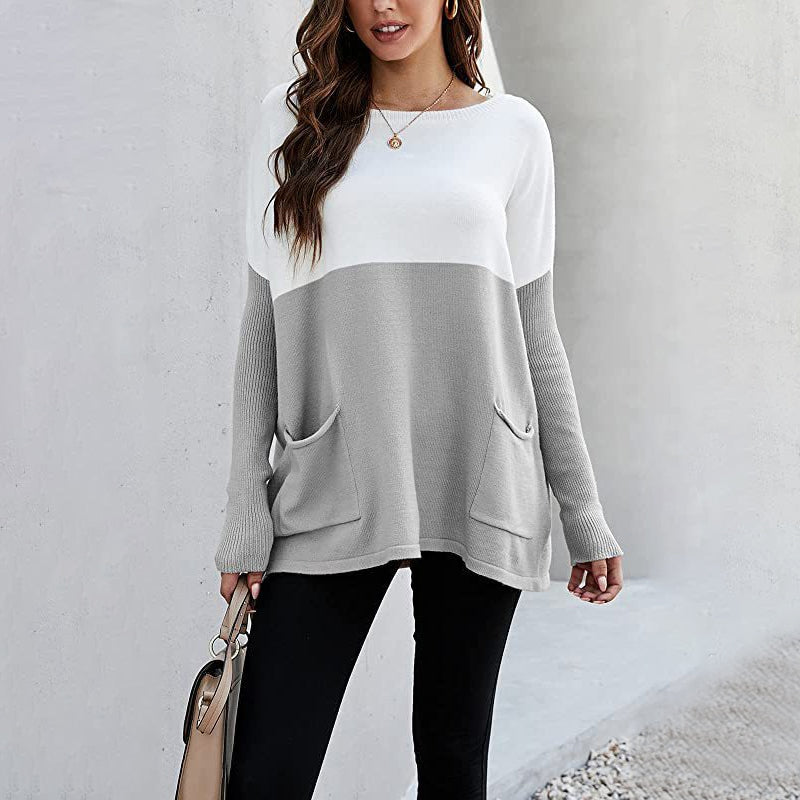 Loose Knit Long Sleeve Sweater