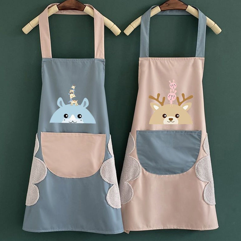 Cartoon Cute Little Deer Apron