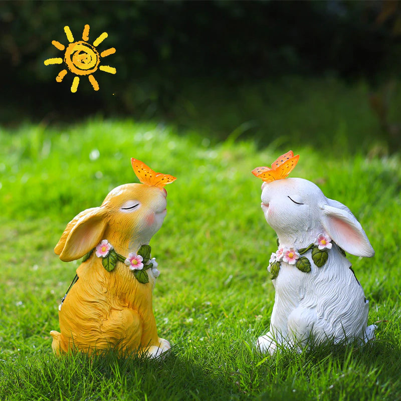 Easter Solar Powered LED Rabbit Light