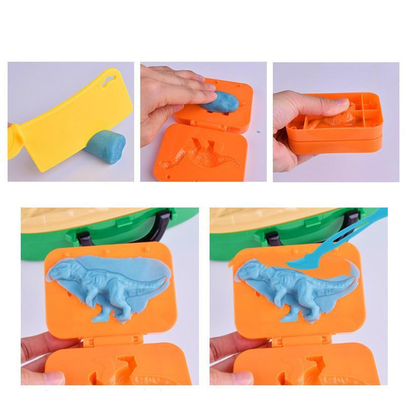 Dinosaur Play Dough Set Toys
