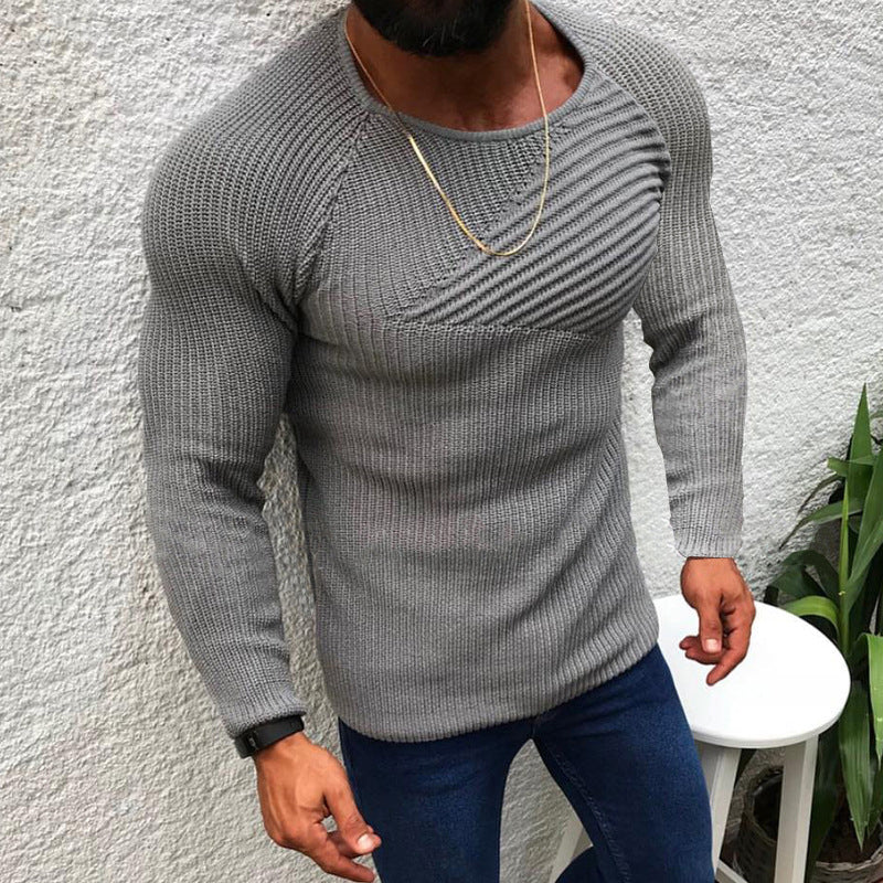 Slim Fit Crew Neck Sweater