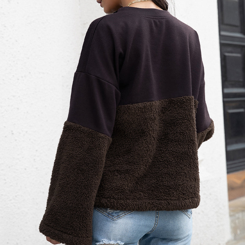 Double-face Fleece Sweatshirt