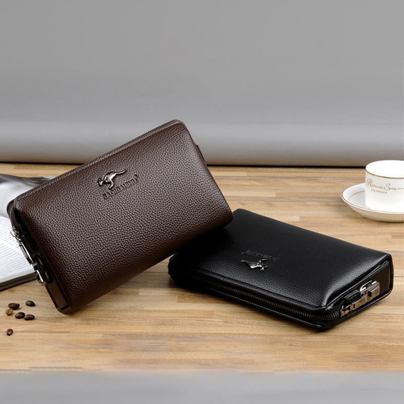 New Style Men's Clutch Zipper Wallet