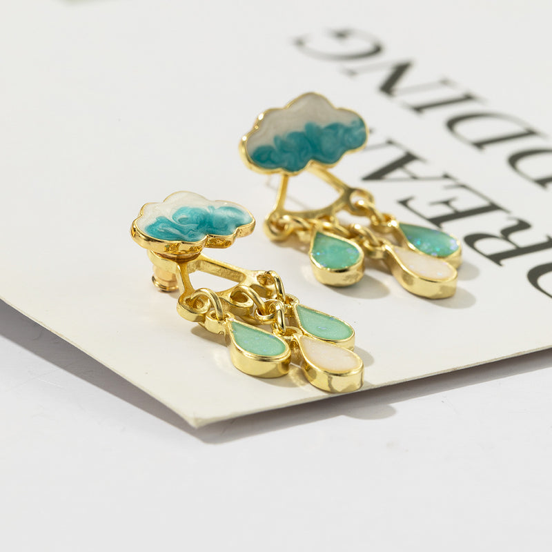 Rainy Day Cloud Earrings