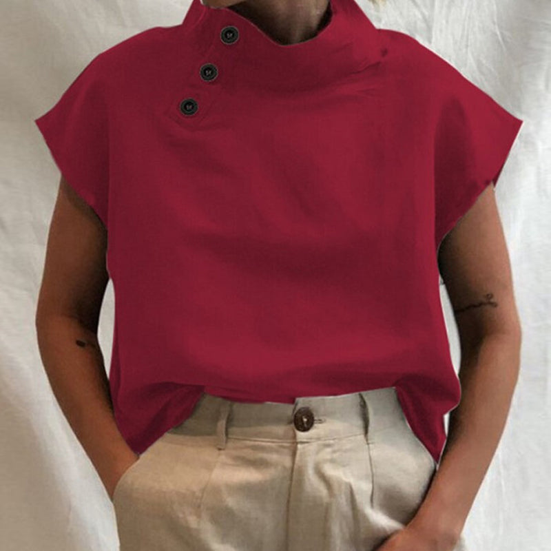 Solid Slim Fit Collar Shirt
