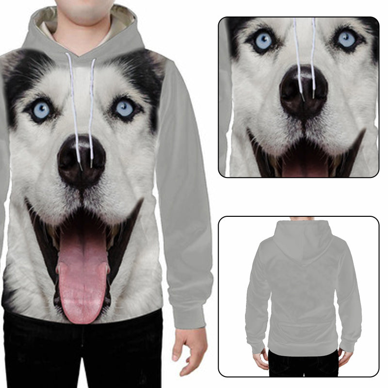 Animal dog 3D printed hoodie