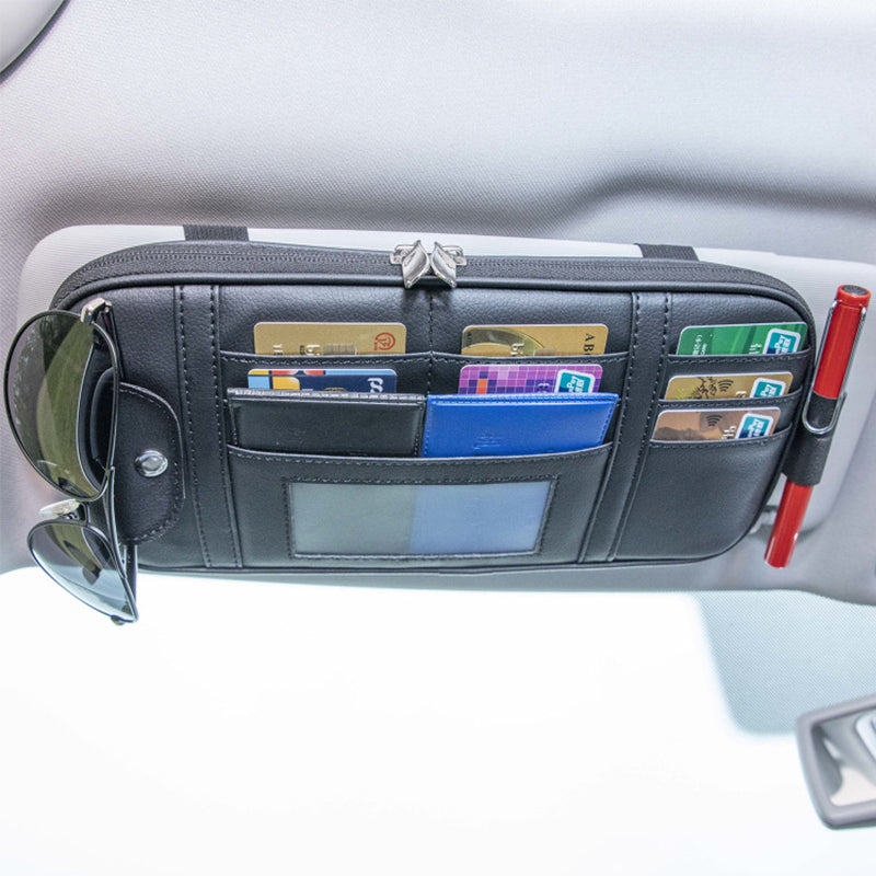 Versatile Sun Visor Storage Bag