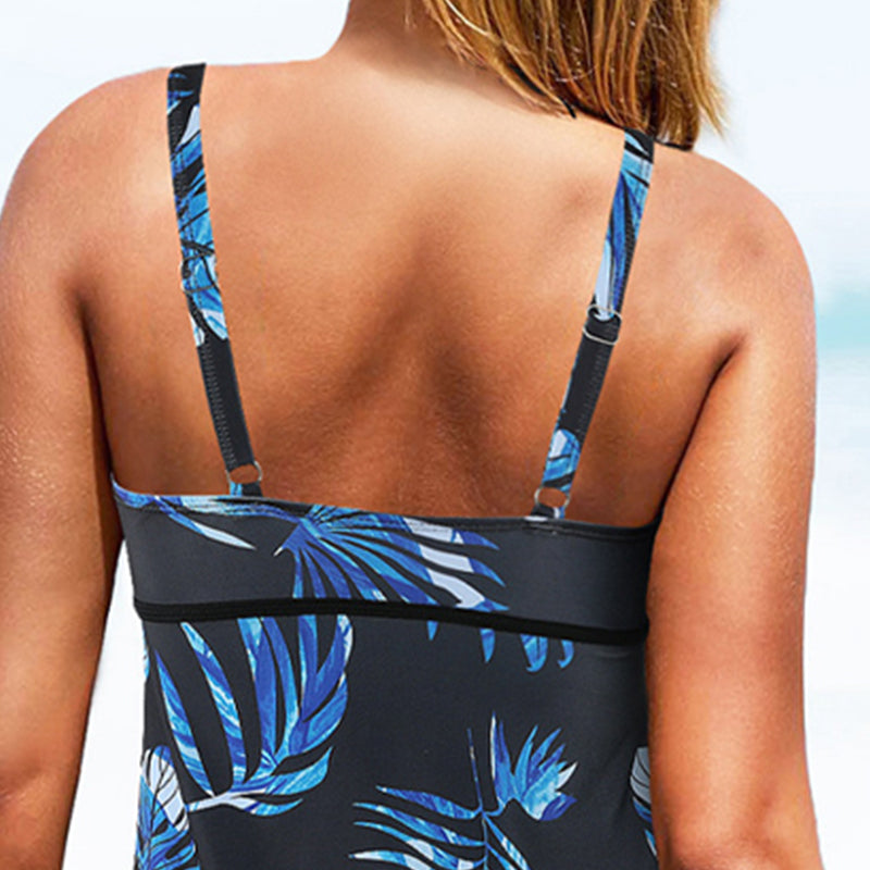 Leaf Print Bikini