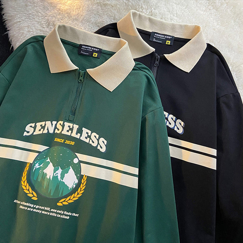 POLO Half Zip Sweatshirt