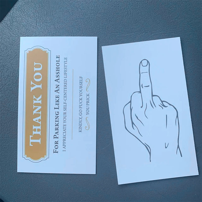 Fun Bad Parking Violation Stickers