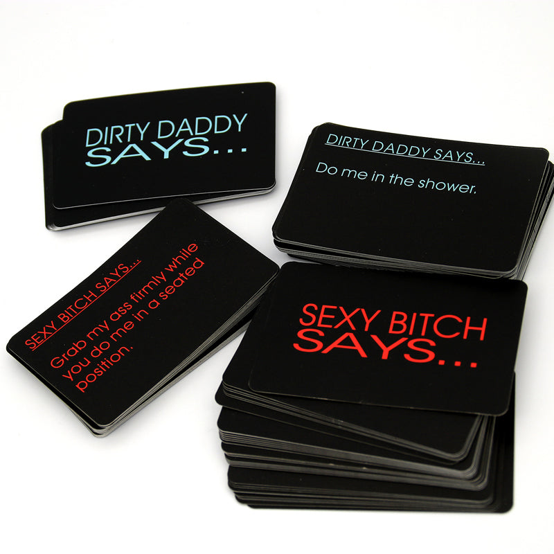 Bedroom Commands Adult Couples Card  Game