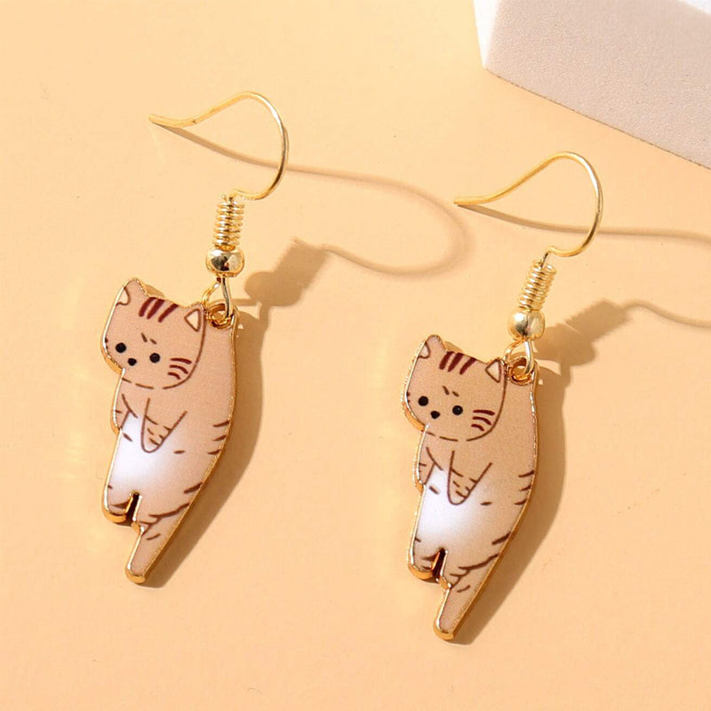 Cat Drop Earrings