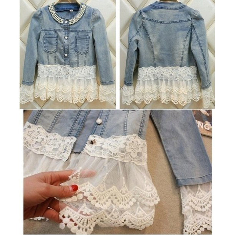 Paneled Denim Jacket