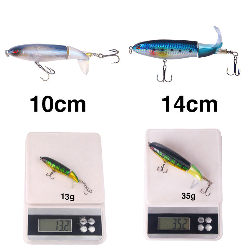 Propeller Surface Artificial Fake Bait