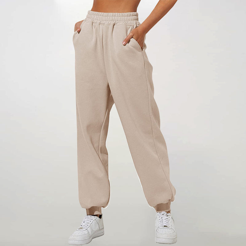 High Waist Loose Track Pants