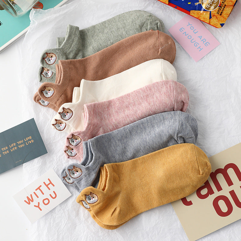 Cat Heel Socks