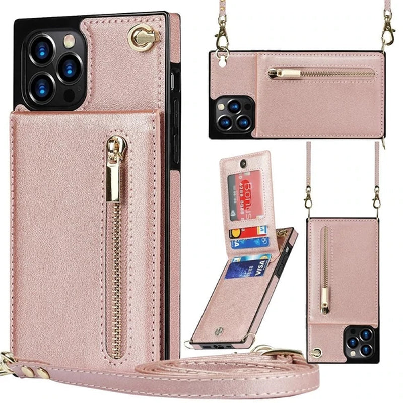 Crossbody Wallet iPhone Case