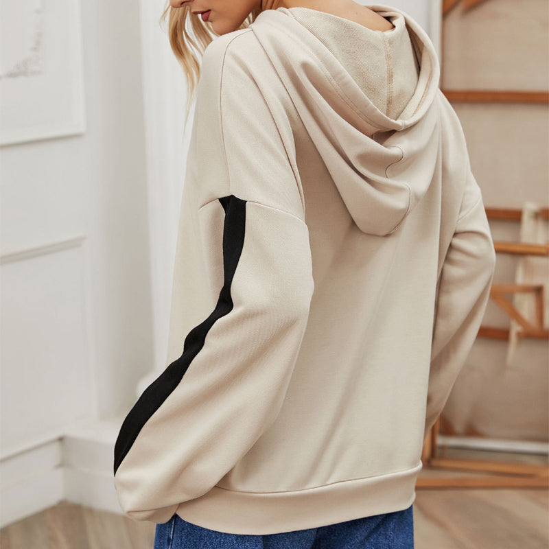 Cuff Colorblock Sweatshirt