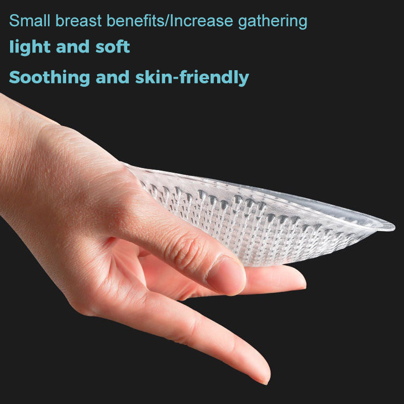 Thickened Push-up Breathable Silicone Chest Pad