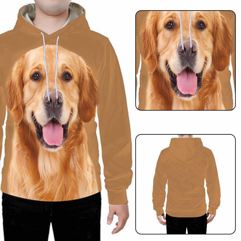 Animal dog 3D printed hoodie