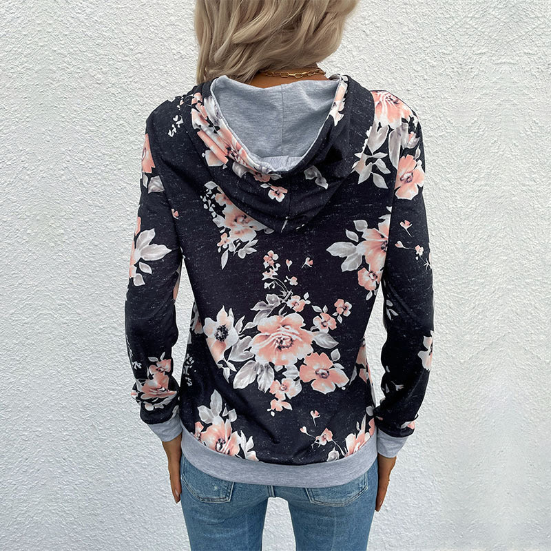 Long Sleeve Hoodie Printed Sweatshirt