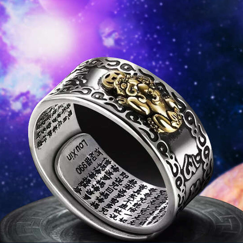 Lucky Fortune Pixiu Ring