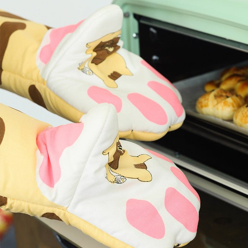 Cat Paw Oven Mitts