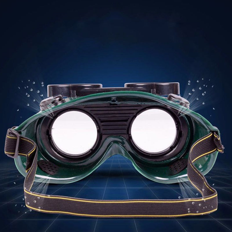 Double-layer gas welding goggles