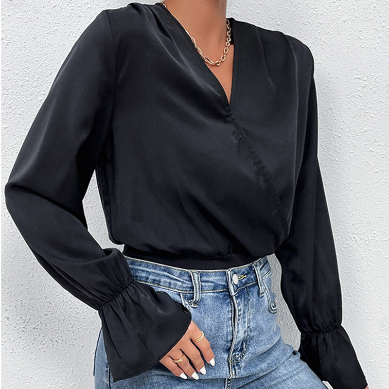 Flared Sleeve Bodysuit