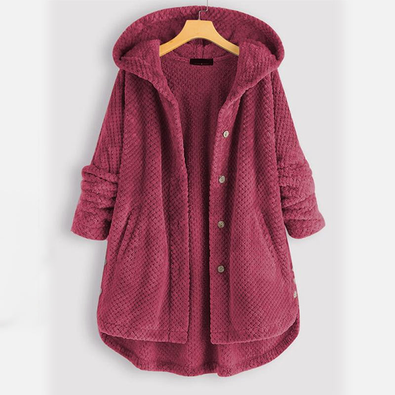 Hooded Fleece Coat