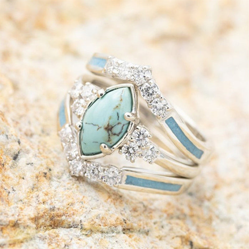Diamond Turquoise Ring