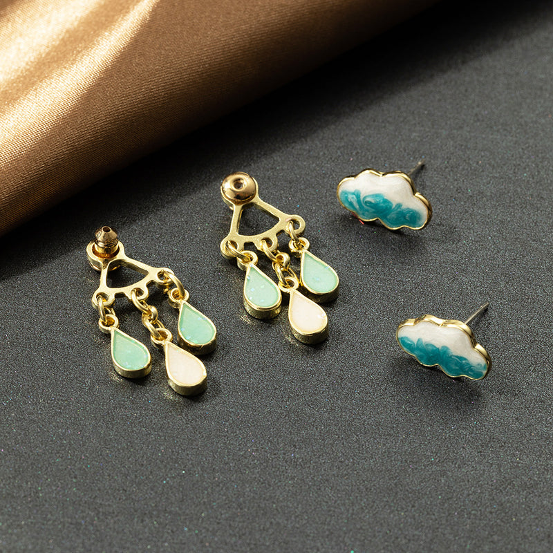 Rainy Day Cloud Earrings