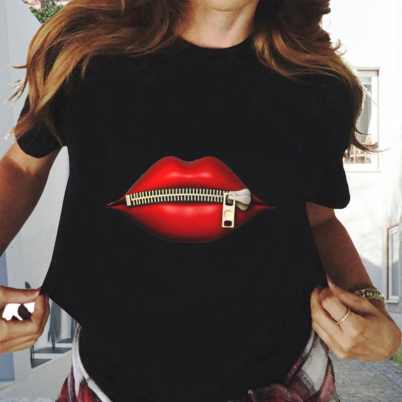 Lip Print T-Shirt