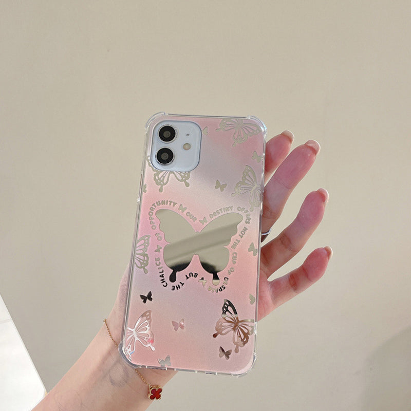 Mirror Butterfly Phone Case