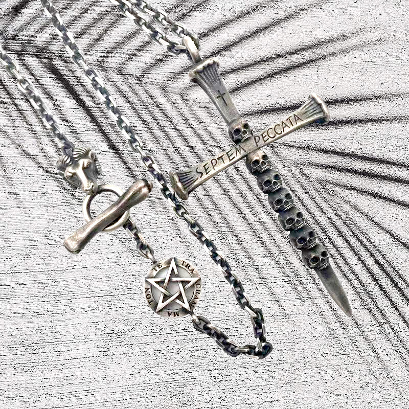 Cross Skull Necklace