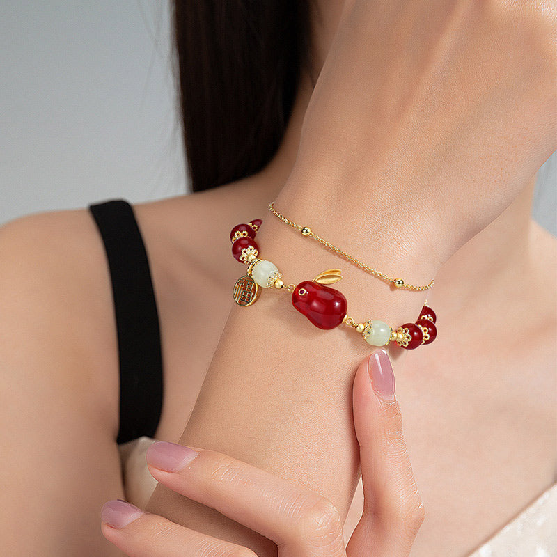 Fortune Lucky Jade Rabbit Bracelet
