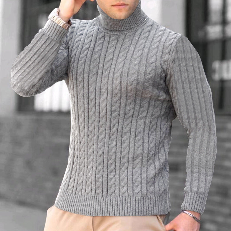 Men's Twist Turtleneck