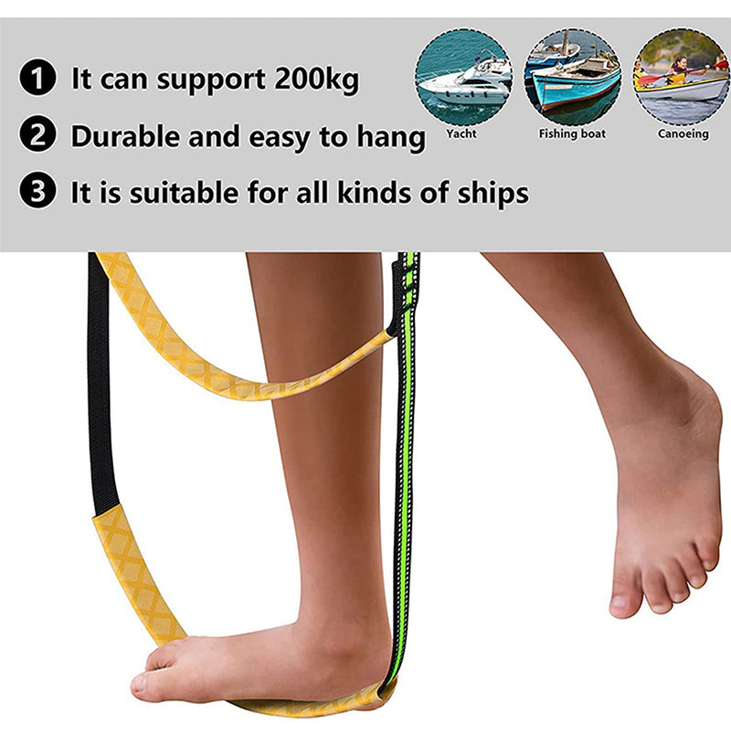 Portable Inflatable Boat Boarding Rope Ladder