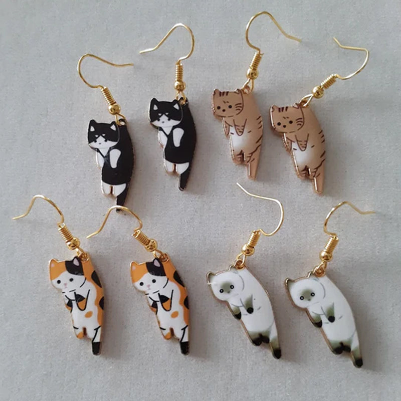 Cat Drop Earrings