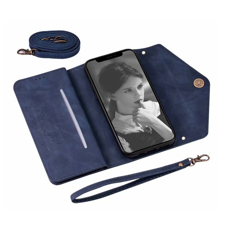 Casekis Crossbody Wallet Leather Phone Case