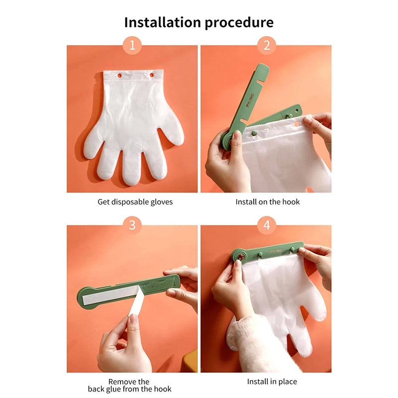 Disposable Glove Holder Organizer Wall Mounted